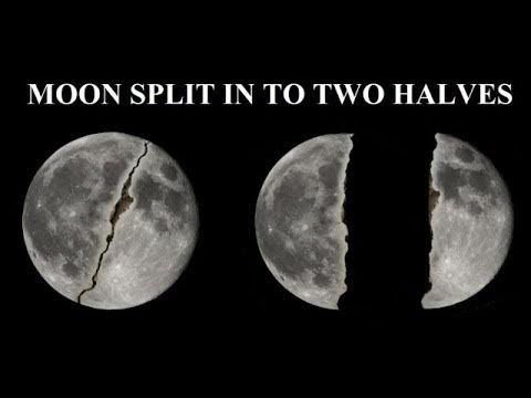 split of the moon